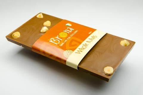 Brona Handmade Chocolate Whole Nut Bar