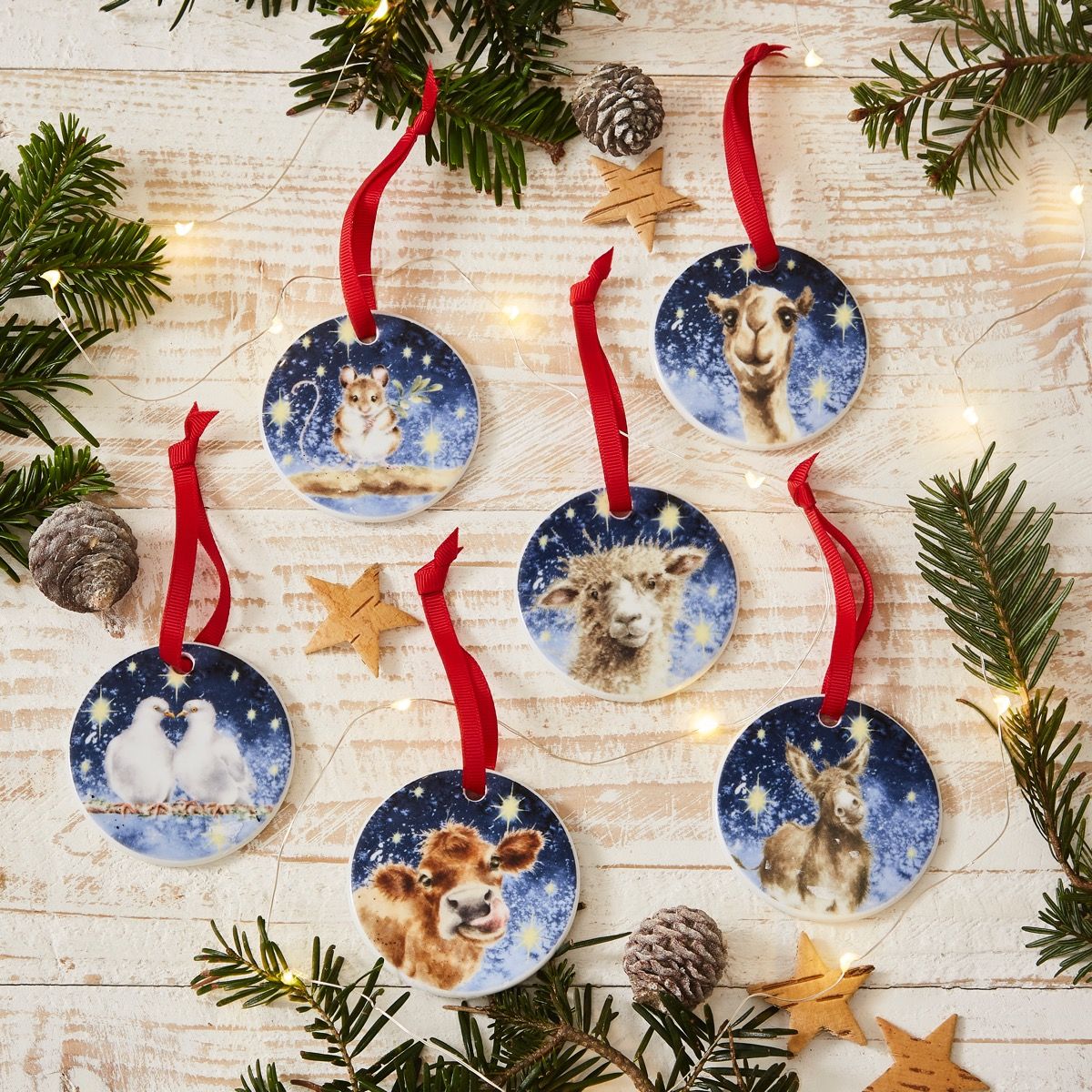 Nativity Animal Christmas Decorations