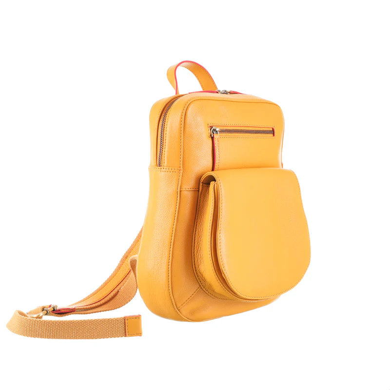 Tinnakeenly sisken leather backpack