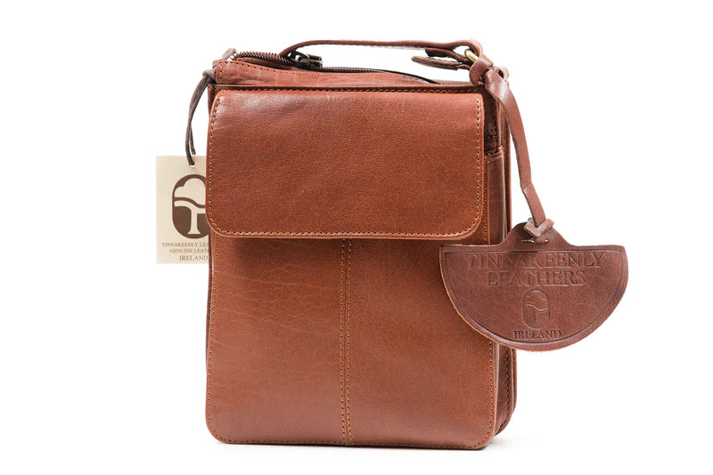 Tinnakeenly Brown Leather Pup Bag