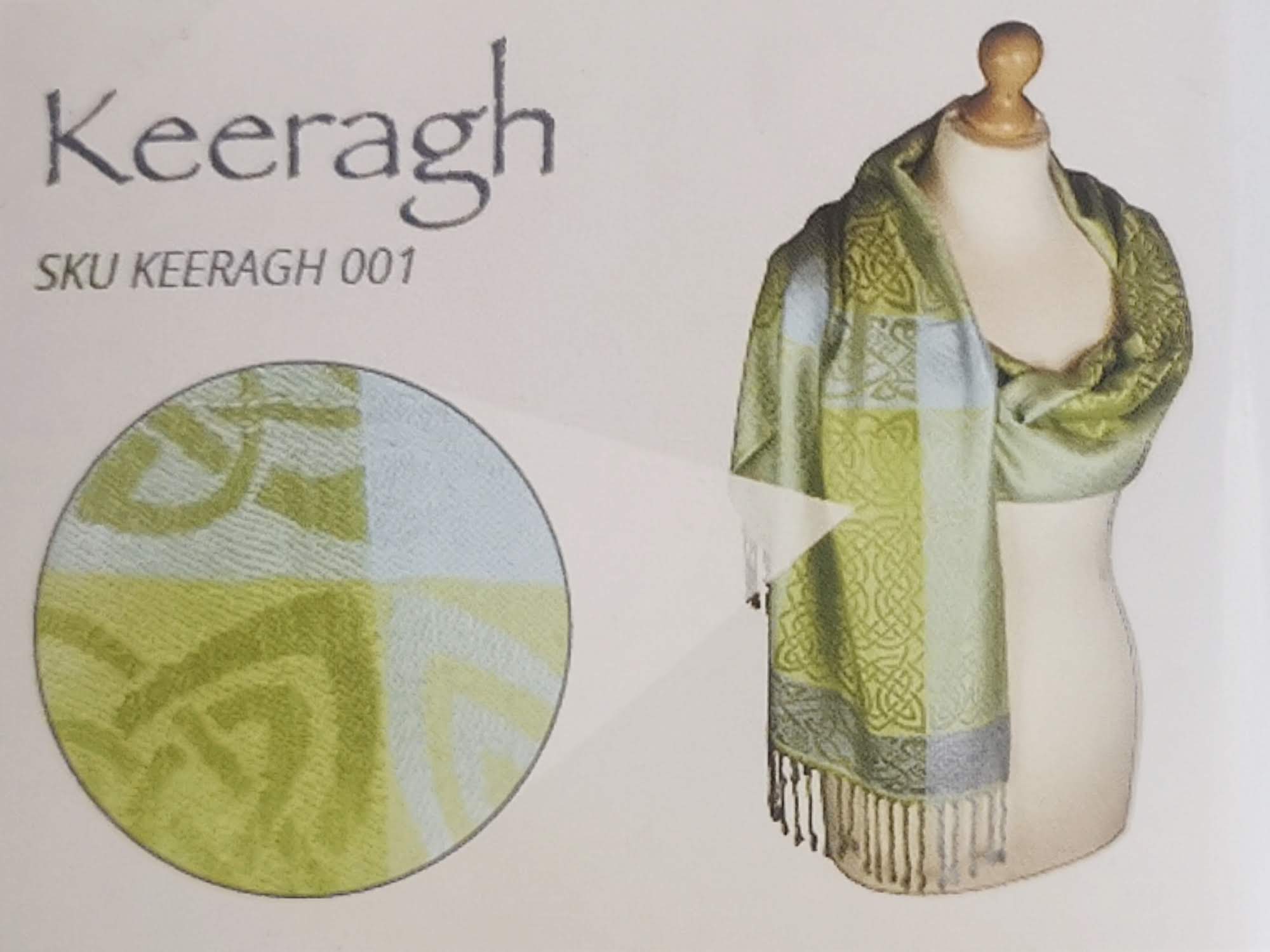 Keeragh – Celtic Pashmina Scarf