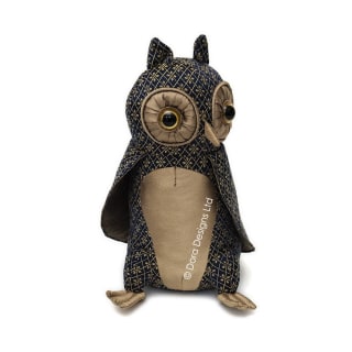 Luna Long Eared Owl Doorstop
