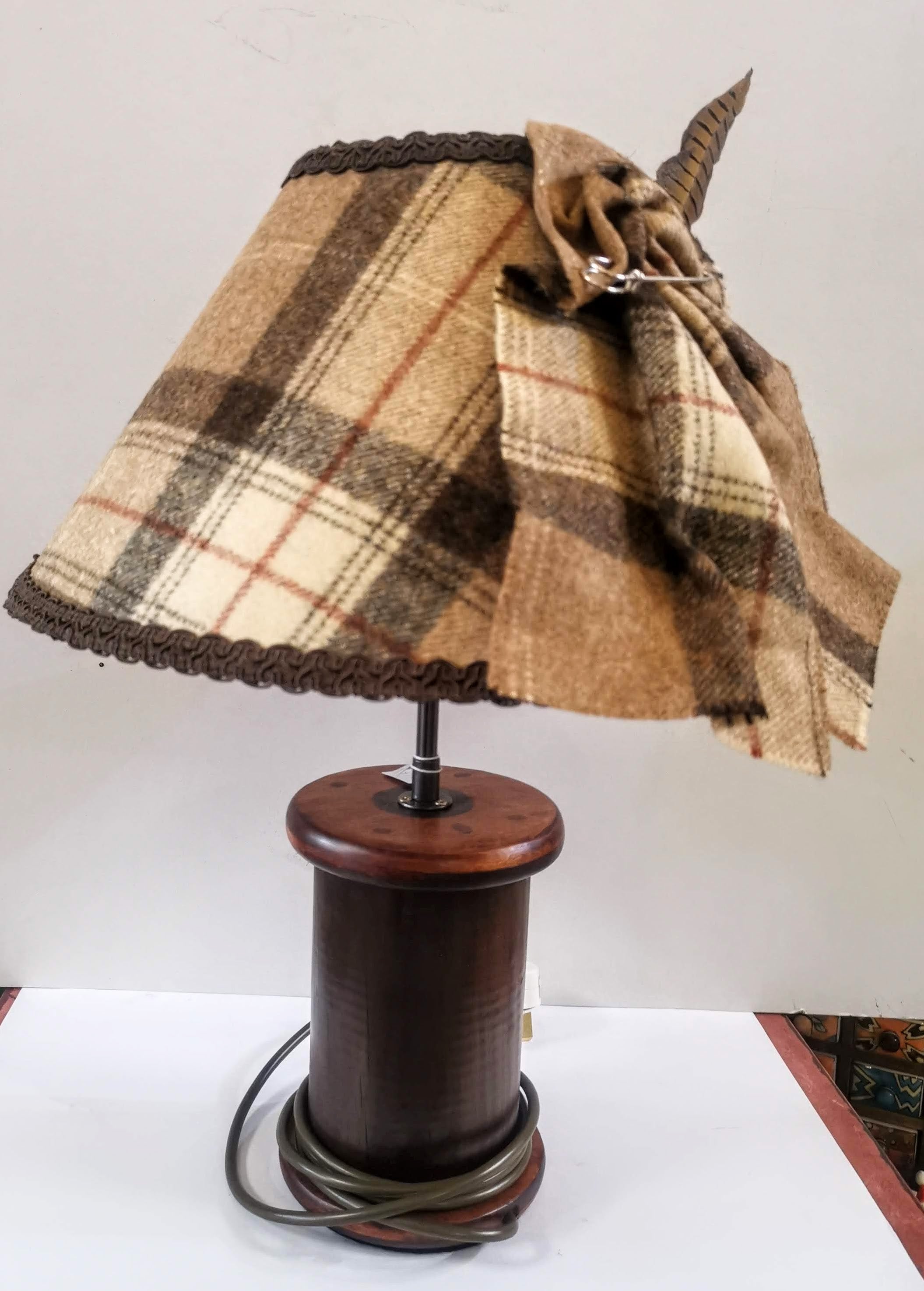 Fat Bobbin Table Lamp (lamp only shade sold separately)