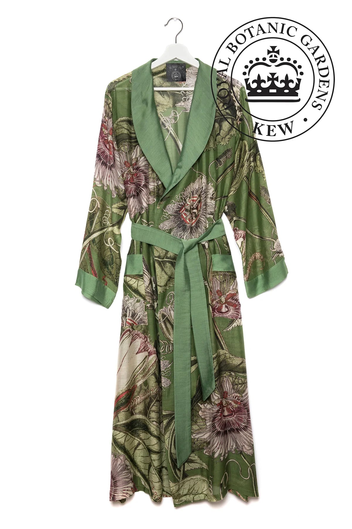 Passion Flower Green Gown
