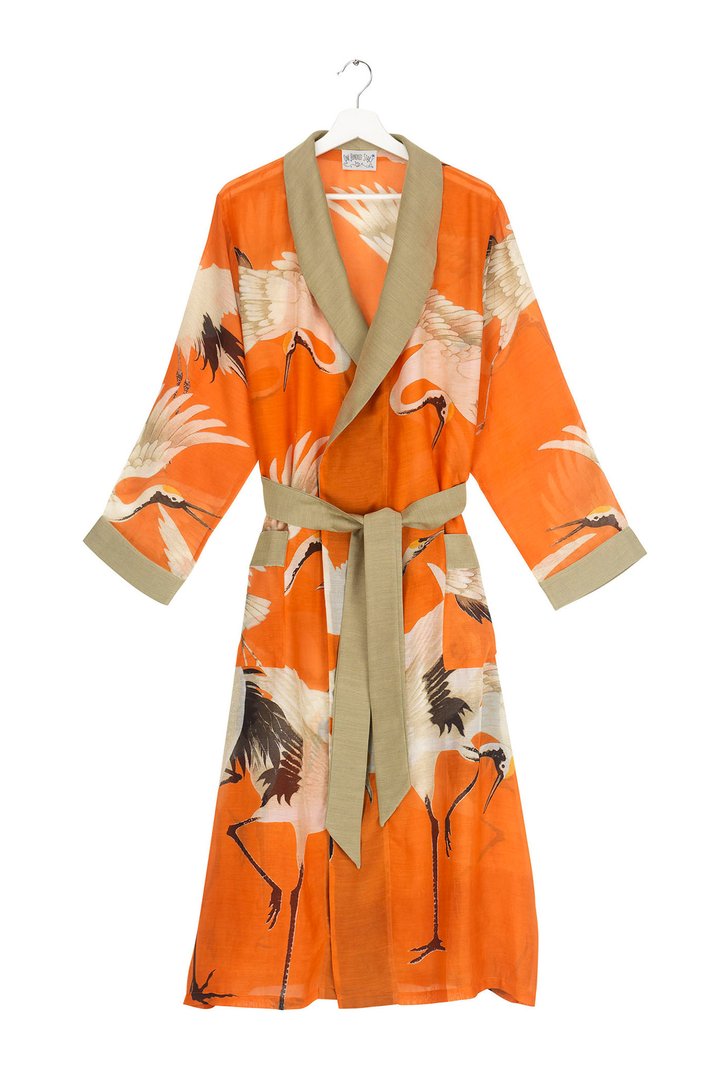 Stork Orange Gown