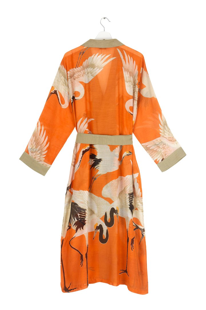 Stork Orange Gown