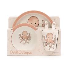 Odell Octopus Bamboo Set